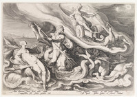 KG 02494
<br/>
Metamorfosen: Juno doet haar beklag bij Oceanus en Thetis
<br/>
<em>Anoniem NL (16de - 17de eeuw)</em>